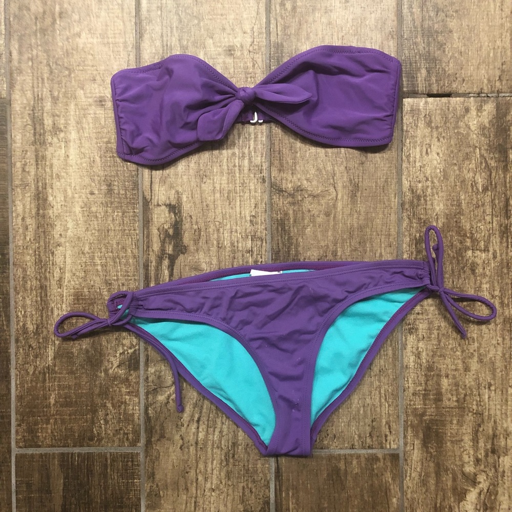 Two Piece Strapless Bikini